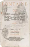 Alberto Giacometti, Têtes sur couverture de la revue Fontaine, n° 58, mars 1947
