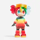 Yosuke Ueno, Little Rainbow Marsper, 2021, painted cast vinyl