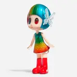 Yosuke Ueno, Hapico, 2022, painted cast vinyl
