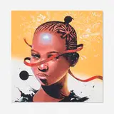 Kayla Mahaffey, Free At Last?, 2021, screenprint in colors on Mohawk Superfine