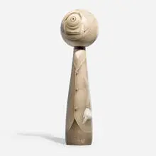 Travis Louie, Kokeshi Bill, c. 2009, painted wood