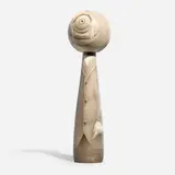 Travis Louie, Kokeshi Bill, c. 2009, painted wood
