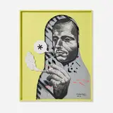 Michael Reeder, No Dice, 2022, acrylic and aerosol on laser cut steel and wood and MDF with magnetic elements
