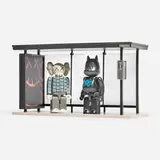Kaws, Kubrick Bus Stop Set 2, 2002, painted cast vinyl