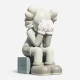 Kaws, Passing Through (Gray), 2018, painted cast vinyl