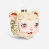 Mark Ryden, Snow Yak ornament, 2017, 3D printed plaster