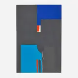 Emerson Woelffer, Capodi Monte, 1978-79, collage on paper