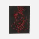 Emerson Woelffer, Untitled, c. 1948, pastel on paper