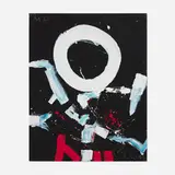 Untitled by Emerson Woelffer, 1995-96, oil and acrylic on canvas, sold Oct 2025