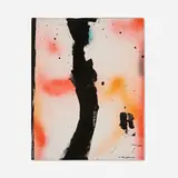 Majolie by Emerson Woelffer, 1975, acrylic on canvas, sold Oct 2025