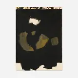 Untitled by Emerson Woelffer, 1959, acrylic on paper, sold Oct 2025