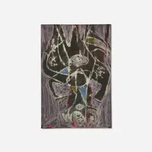 Emerson Woelffer, Man of Spring, c. 1947, monoprint