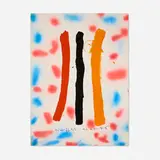Untitled by Emerson Woelffer, 1975, acrylic and spray paint on board, sold Oct 2025