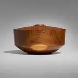 Dan Kvitka, Banded vessel, 1991, Osage orange