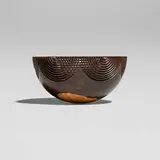 Hans Weissflog, Half Circle bowl, African blackwood