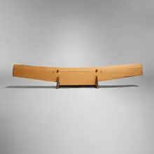 Thomas Hucker, Large box, 1981, English pear, purpleheart
