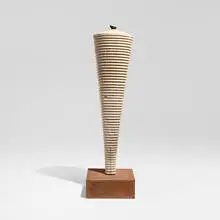 Jack Slentz, Untitled from the Individuals series, 2006, ash, metal