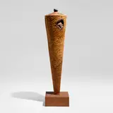 Jack Slentz, Untitled from the Individuals series, c. 1995, cherry, metal