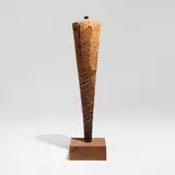 Jack Slentz, Untitled from the Individuals series, 2000, cherry, steel