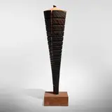 Jack Slentz, Untitled from the Individuals series, c. 1995, ash, steel