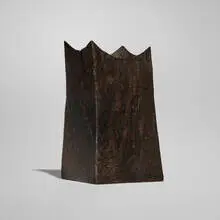 Jim Partridge, The Black Tower, c. 2010, scorched oak
