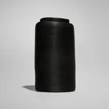 Ernst Gamperl, Covered vessel, 2011, blackened oak