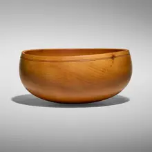 Bill Luce, Large bowl, c. 2010, madrone
