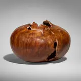 David Ellsworth, Untitled (Pot), 1988, claro walnut burl