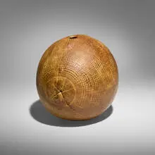 David Ellsworth, Untitled (Bronze Pot), patinated bronze