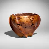Michelle Holzapfel, Twisted Cherry Vase, 1986, cherry burl