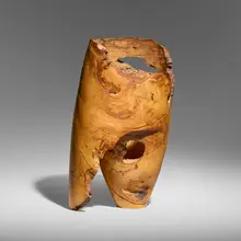 Stoney Lamar, Open Form, 1989, spalted maple burl