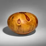 Philip Moulthrop, White Pine Node Globe, 1994, white pine