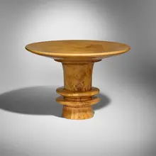 Ed Moulthrop, Rare Ashleaf Maple Morning Glory Bowl, 1995, ashleaf maple