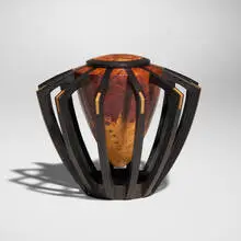 Mark Nantz, Exoskeleton, 1999, amboyna, ebony