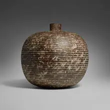 Claude Conover, Xaan, 1975, glazed stoneware with engobe decoration