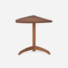Side table by Mira Nakashima, 1990, American black walnut, sold Apr 2026