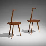Franco Albini, Cicognino tables model TN6, pair, teak