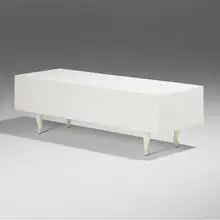 Marcel Wanders, Pizzo Carrara bench, 2007, sandblasted Carrara marble, lacquered steel