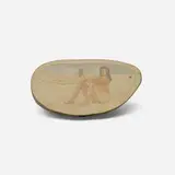 Richard Blow, Untitled (Bathers), c. 1955, hand-cut hardstone inlay on granite