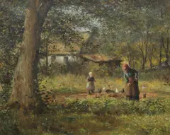 Rsw Tom McEwan, A Crofter's Patch