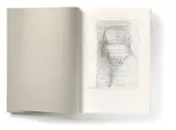 Gerhard Richter, Selbstporträt“ in: „Gerhard Richter. Text. Schriften und Interviews“., 1993, Bleistift auf Papier, eingebunden in Buch in Schuber