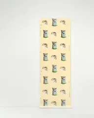 Hanging Man / Sleeping Man by Robert Gober, 1989, Farbserigrafie auf einer Rolle Tapete, sold May 2019