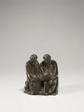 Ernst Barlach, Die lesenden Mönche II“ (die Buchleser)