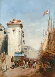 Félix Ziem, Un coin du vieux Marseille