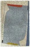 Max Ackermann, Ohne Titel. 1960er-Jahre, Öl und grober Sand auf Karton, auf Hartfaser aufgezogen