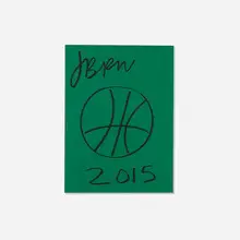 Jonas Wood, Untitled, 2015, felt-tip marker on paper