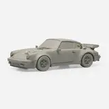 Daniel Arsham, Eroded 911 Turbo Porsche (Gray)