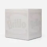 Daniel Arsham, Eroded Brillo Box (White)