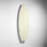 Daniel Arsham, Eroded Surfboard, 2021, resin, fiberglass, quartz crystals and selenite surfboard