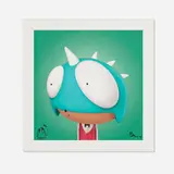 Edgar Plans, Lil' Heroes, 2025, photoprint on canvas